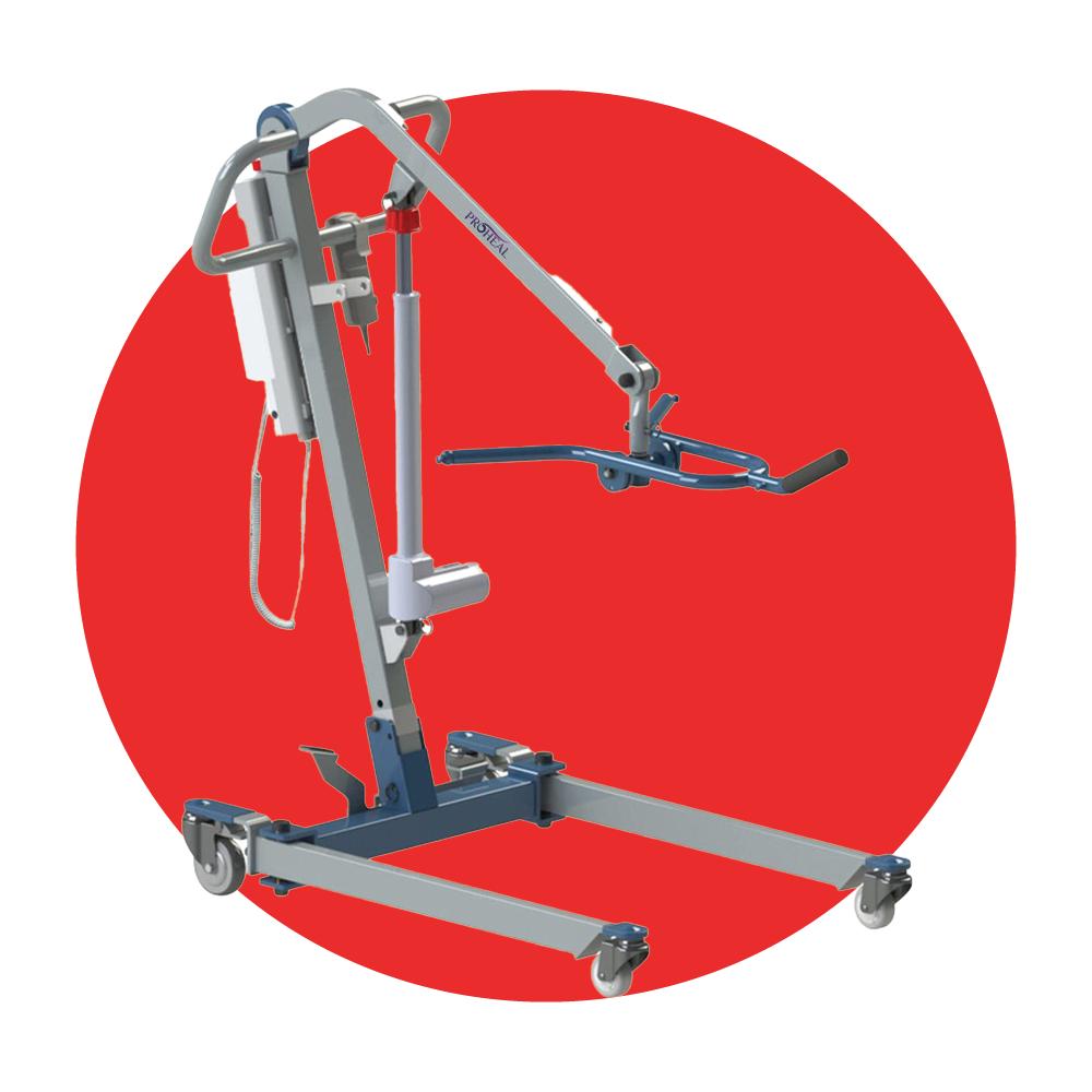 Bariatric Battery Powered Electric Patient Lift with Four Point