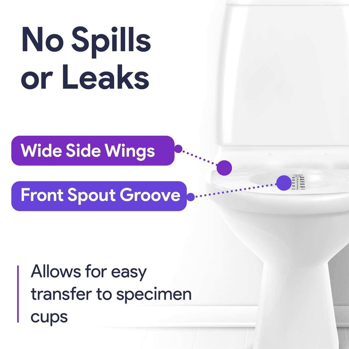 Urine Hats For Toilet Standard Fit Urine Collection Hat - 10 Pack - Shop Home Med