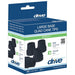 Drive Medical Large Base Quad Cane Tips Black - 3/4" - Shop Home Med