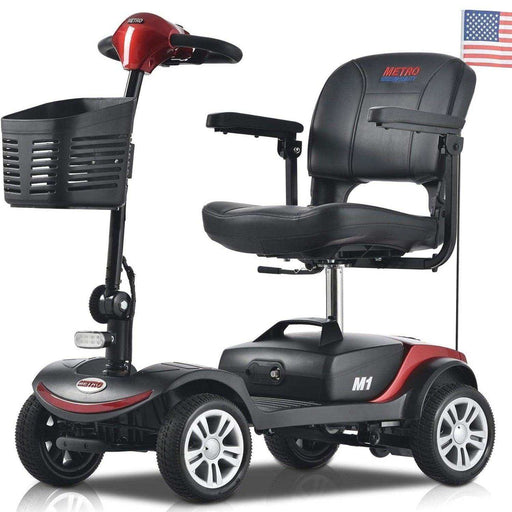 Metro Mobility M1 Series 4-Wheel Travel Mobility Scooter - Shop Home Med