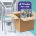 Medacure Folding Bedside Commode Chair – Case of 4 - Shop Home Med