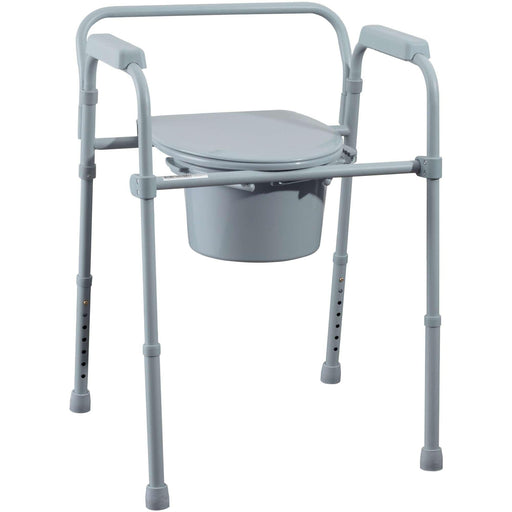 Medacure Folding Bedside Commode Chair – Case of 4 - Shop Home Med