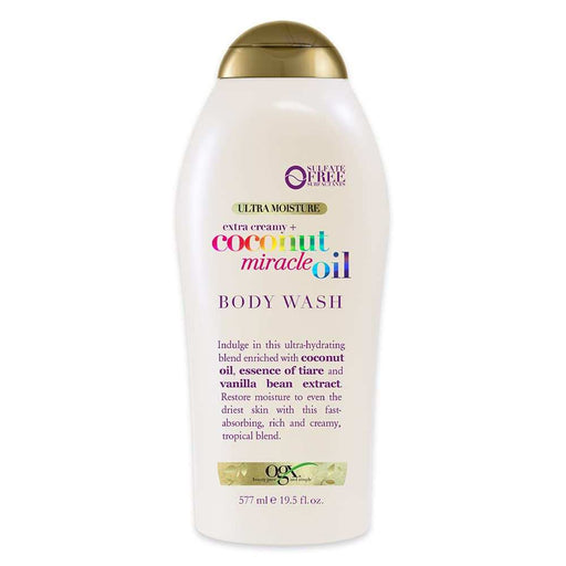Ogx Extra Creamy + Coconut Miracle Oil Body Wash - 19.5 Oz