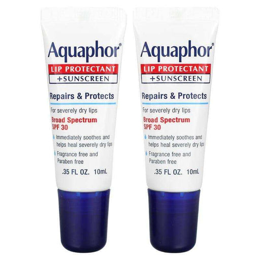Aquaphor Lip Repair + Protect Broad Spectrum SPF 30 - 2 X 10ml - Shop Home Med
