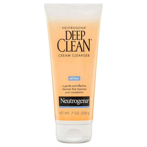 Neutrogena Deep Clean Oil-Free Daily Facial Cream Cleanser - 7 oz - Shop Home Med