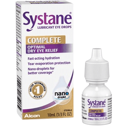 Systane Complete Optimal Dry Eye Relief Lubricant Drops