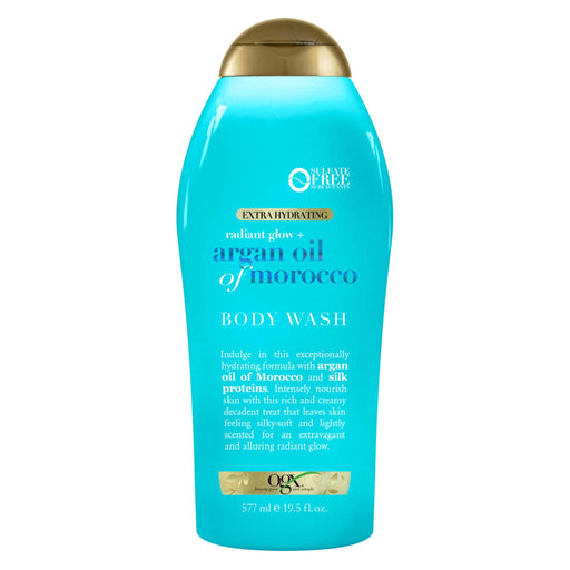 Ogx Radiant Glow + Argan Oil of Morocco Hydrating Body Wash - 19.5 Oz