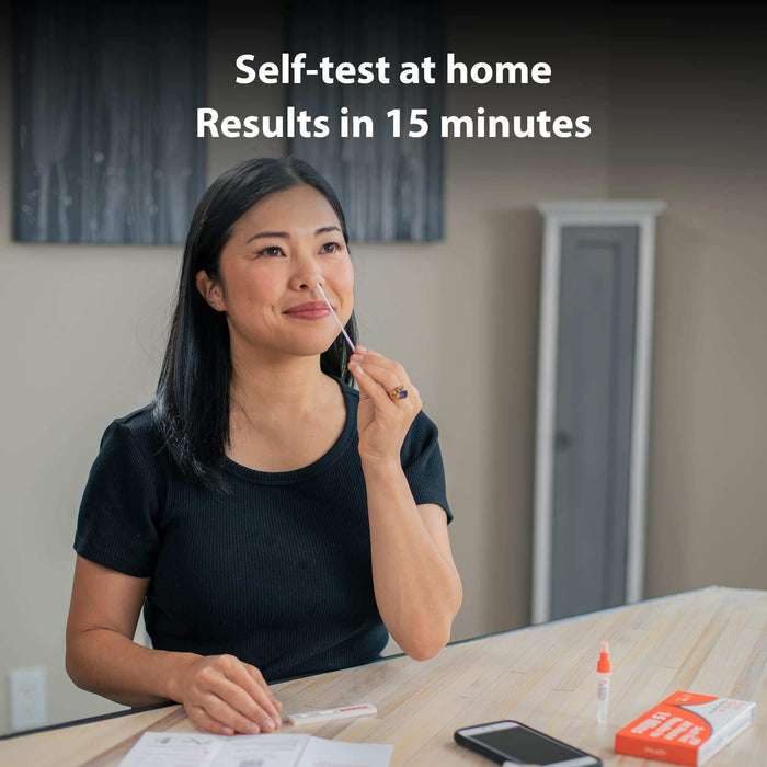 iHealth COVID-19 Antigen Rapid Test at Home Self-Test Results in 15 Mins