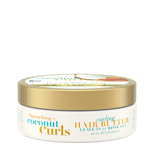 Ogx Quenching + Coconut Curls Curling Hair Butter - 6.6 Oz