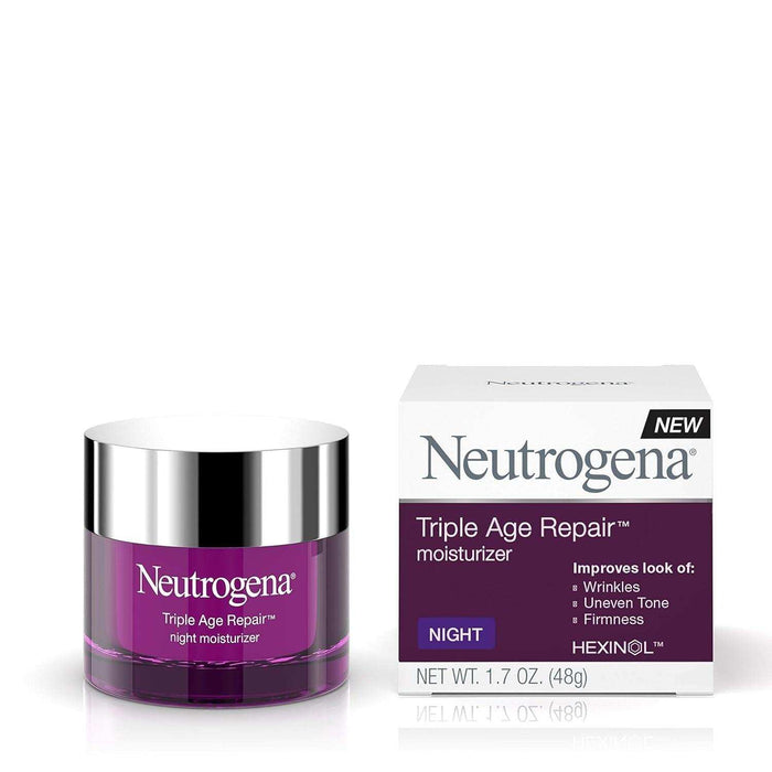 Neutrogena Triple Age Repair Anti-Aging Night Moisturizer - 1.7 oz - Shop Home Med