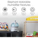 Crane Adorable Ultrasonic Cool Mist Humidifier Elephant - 1 Gallon - Shop Home Med