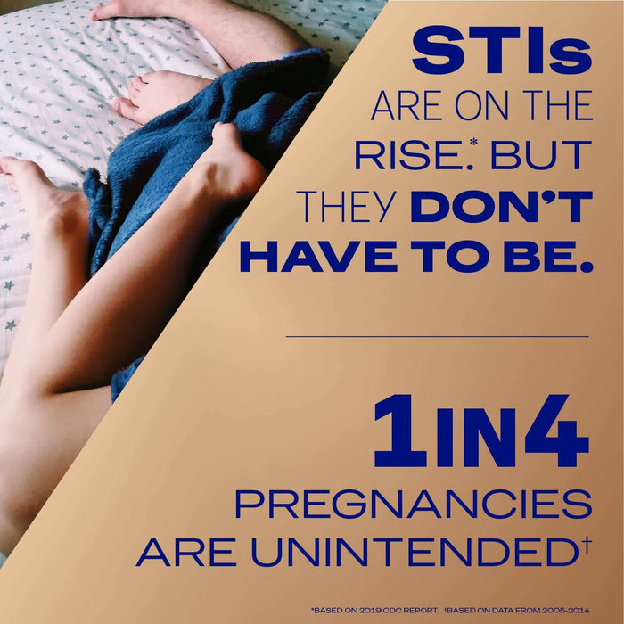 Durex Avanti Bare Real Feel Non-Latex Regular Fit Condoms - 3 Ct