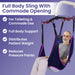 Medacure Universal Full Body Patient Lift Sling with Commode - Shop Home Med