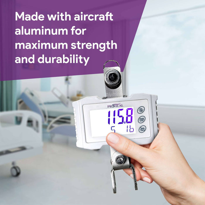 Digital Lift Scale for Patient Lifts - Compatible with Most Electric Lifts shophomemed