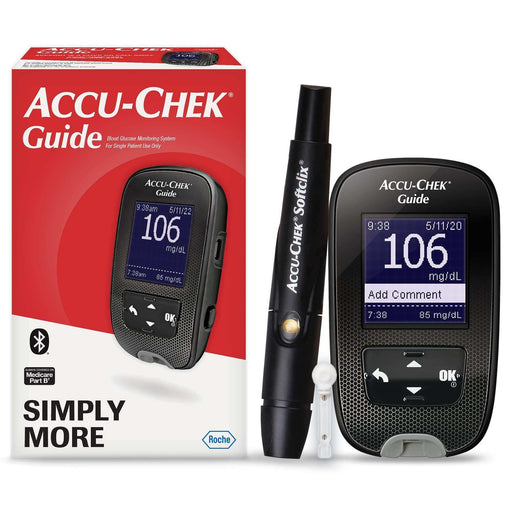 Accu-Chek Guide Blood Glucose Monitoring System Kit - Shop Home Med