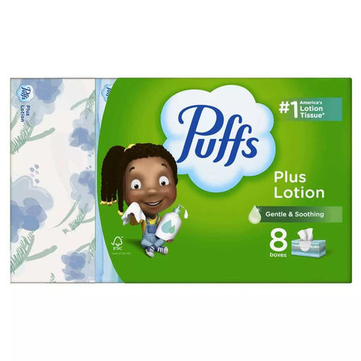 Puffs Plus Lotion Facial Tissues