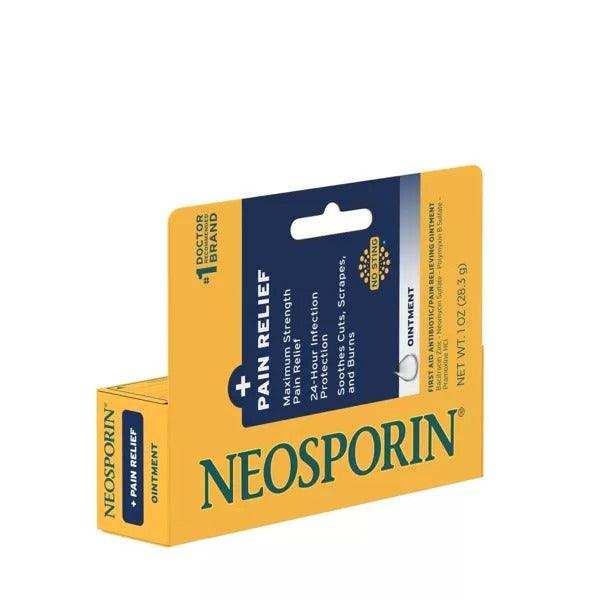 Neosporin + Pain Relief Max Strength Antibiotic Ointment - 1 oz - Shop Home Med