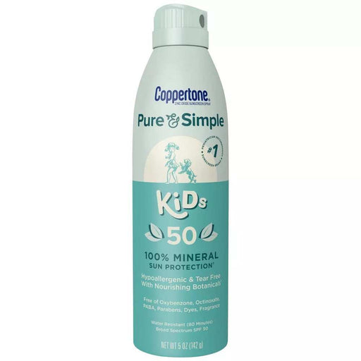 Coppertone Pure & Simple Sunscreen Spray SPF50