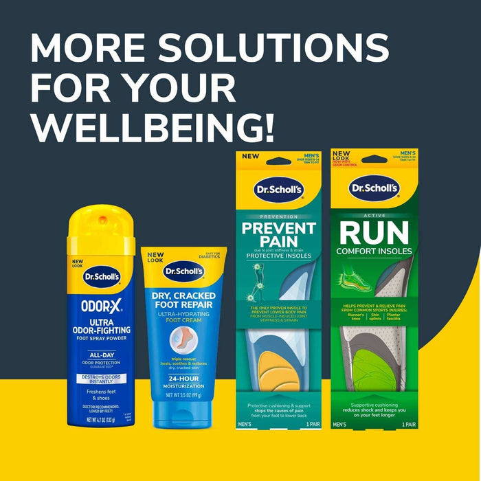 Dr. Scholl's Heel & Arch All-Day Pain Relief Orthotics Men & Women