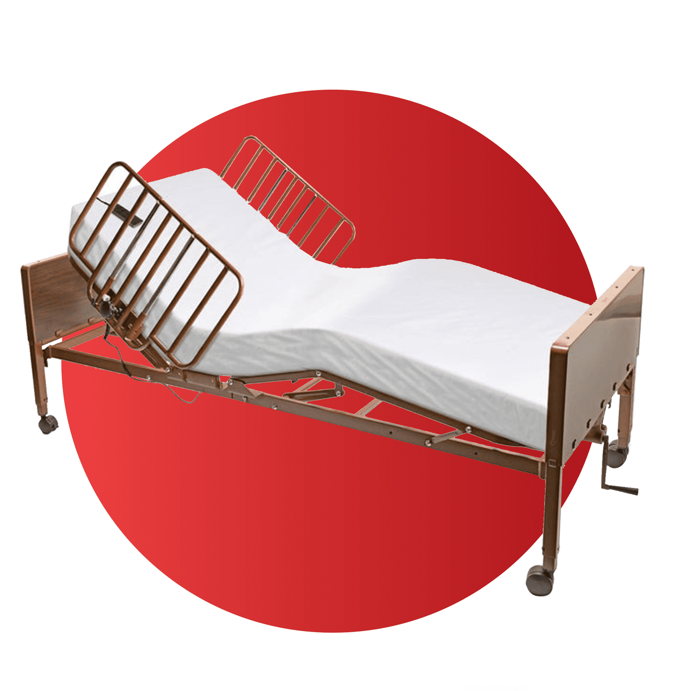 Semi Electric Hospital Bed - Shop Home Med