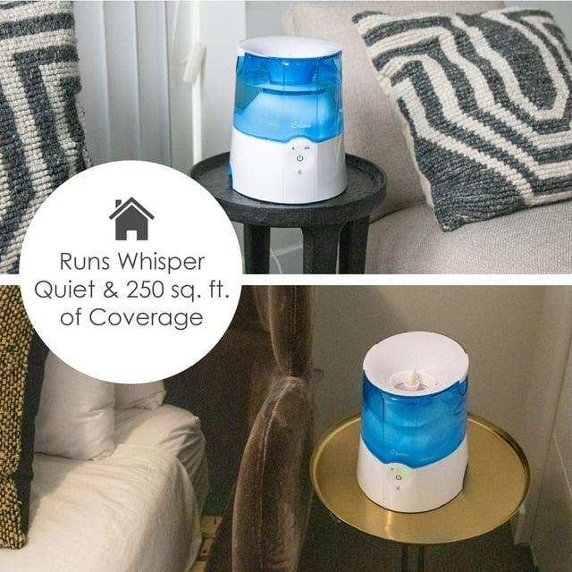 Crane Warm Mist Humidifier 2 Speed Settings - 0.5 Gal. - Shop Home Med