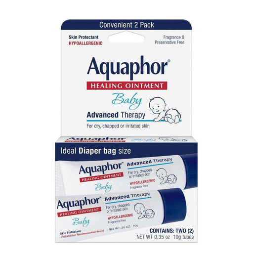 Aquaphor Baby Advanced Therapy Healing Ointment Skin Protectant - 2-Pk .35 Oz - Shop Home Med