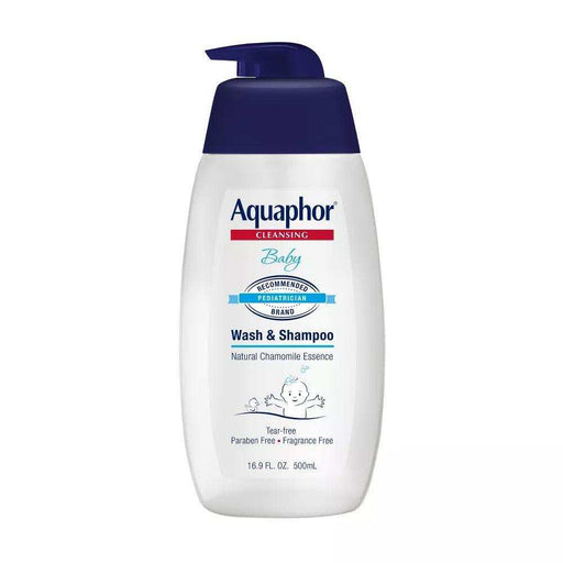 Aquaphor Baby Wash and Shampoo Tear-free & Mild for Sensitive Skin - 16.9 fl oz - Shop Home Med