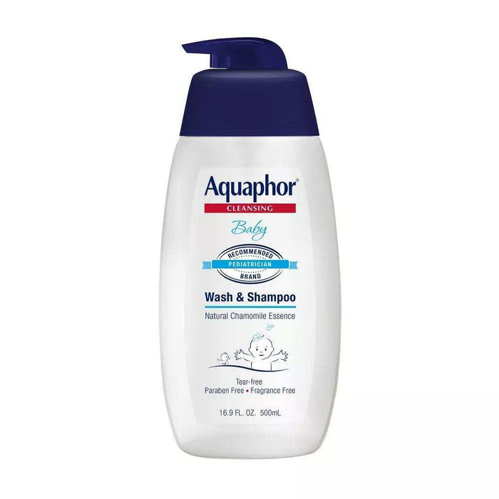Aquaphor Baby Wash and Shampoo Tear-free & Mild for Sensitive Skin - 16.9 fl oz - Shop Home Med