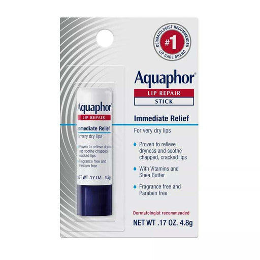 Aquaphor Lip Repair Stick for Dry Chapped Lips - Shop Home Med