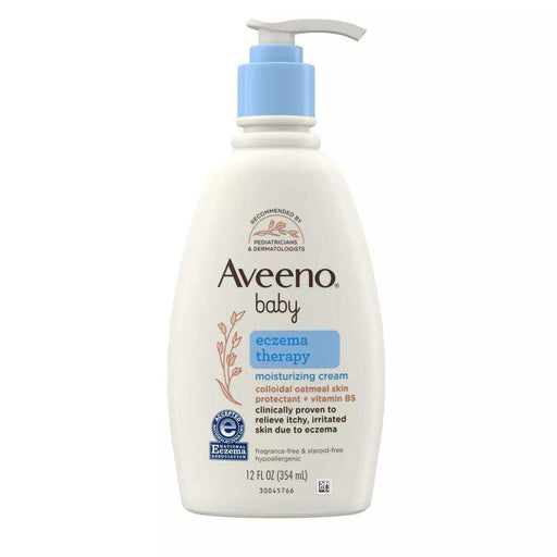 Aveeno Baby Eczema Therapy Moisturizing Cream for Dry, Itchy Skin - 12oz - Shop Home Med