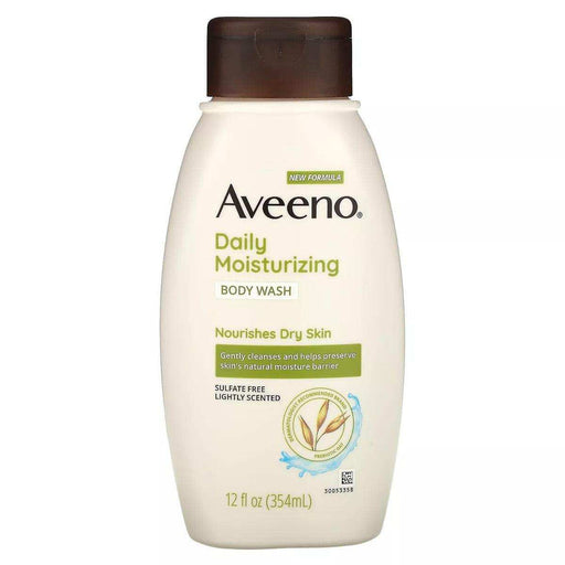 Aveeno Body Wash Daily Moisturizer with Soothing Oat for Normal to Dry Skin - 12oz - Shop Home Med