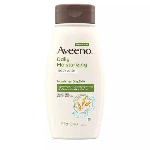 Aveeno Body Wash Daily Moisturizer with Soothing Oat for Normal to Dry Skin - 18oz - Shop Home Med