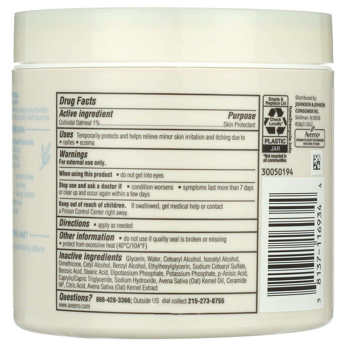 Aveeno Eczema Therapy Nighttime Itch Relief Balm - 11oz - Shop Home Med