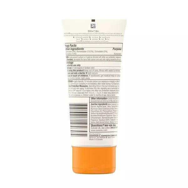 Aveeno Sunscreen Protect + Hydrate Broad Spectrum Body Lotion SPF60 - 3 Oz - Shop Home Med