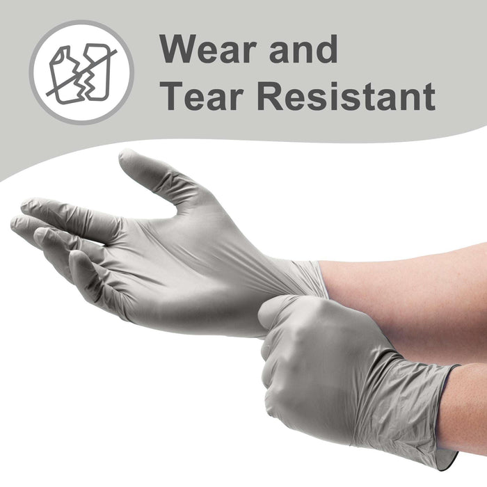 WeCare Pearlescent Chrome Disposable Nitrile Gloves - Shop Home Med