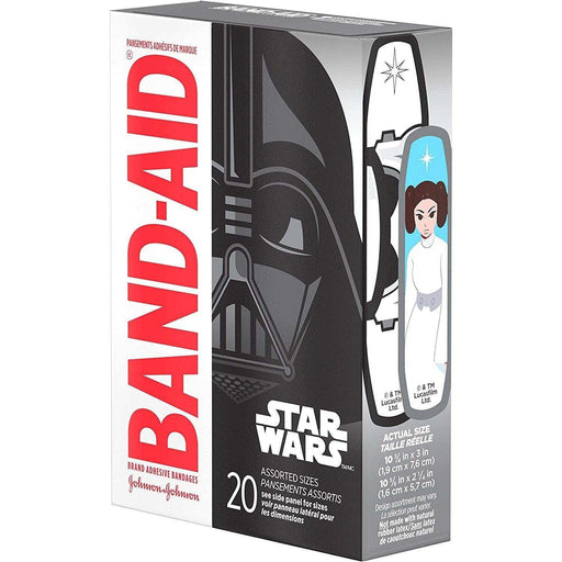 BAND-AID Star Wars Adhesive Bandages - 20 Count - Shop Home Med
