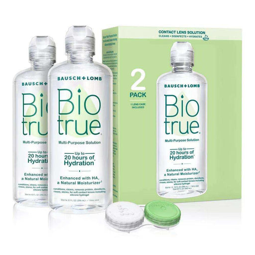Biotrue Contact Lens Solution = 2 Pack 10oz Each - Shop Home Med