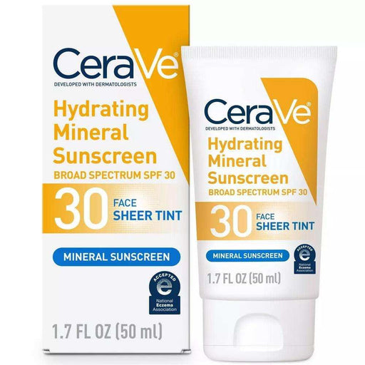 CeraVe Mineral Tinted Face Sunscreen SPF 30 - 1.7 oz. - Shop Home Med