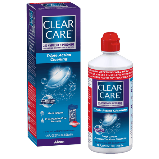 Clear Care Plus HydraGlyde Cleaning and Disinfecting Solution - 12 oz - Shop Home Med