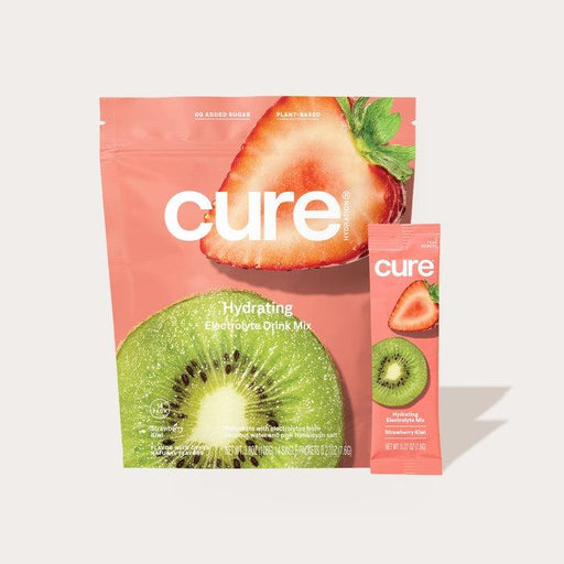 Cure Hydrating Electrolyte Drink Mix - Strawberry Kiwi - Shop Home Med