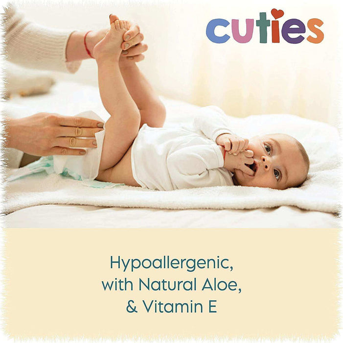 Cuties Baby Wipes Unscented & Hypoallergenic - Shop Home Med