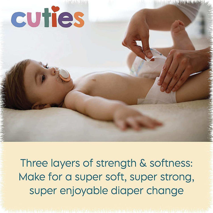 Cuties Baby Wipes Unscented & Hypoallergenic - Shop Home Med