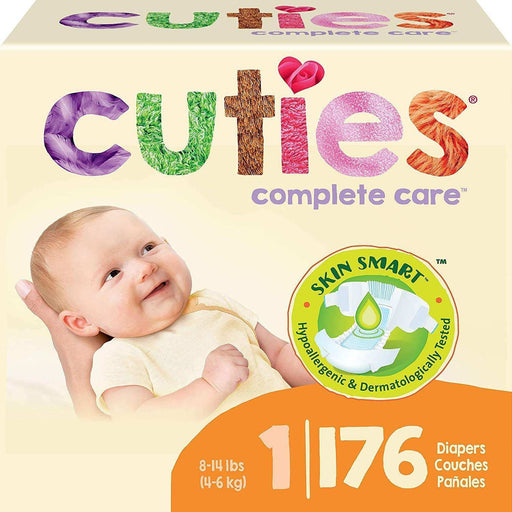 Cuties Complete Care Baby Diapers β Size 1 - Shop Home Med