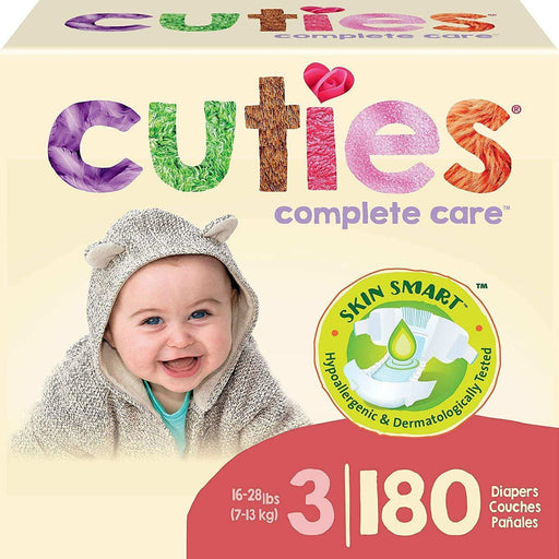 Cuties Complete Care Baby Diapers β Size 3 - Shop Home Med