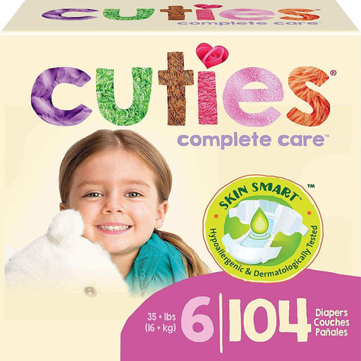 Cuties Complete Care Baby Diapers β Size 6 - Shop Home Med