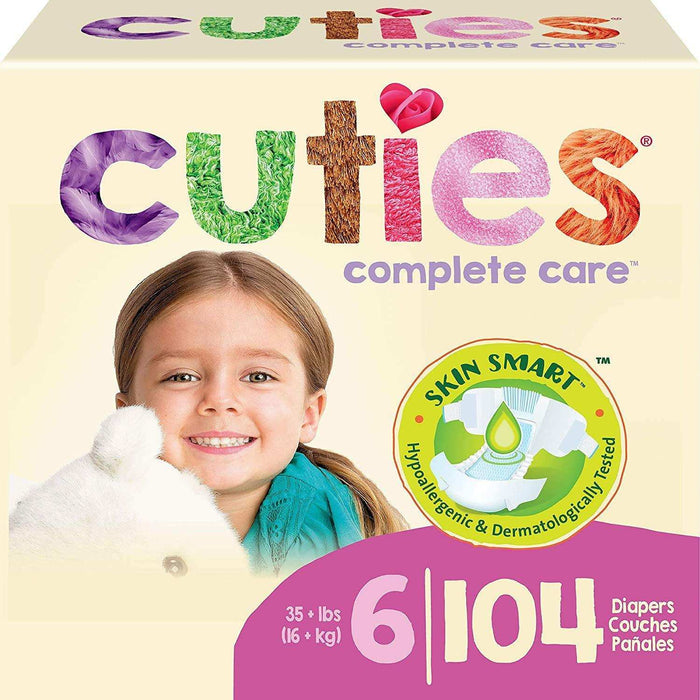 Cuties Complete Care Baby Diapers β Size 6 - Shop Home Med