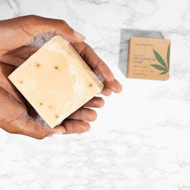 Dr. Hempster Sore Healing Hemp & Eucalyptus Soap - Shop Home Med