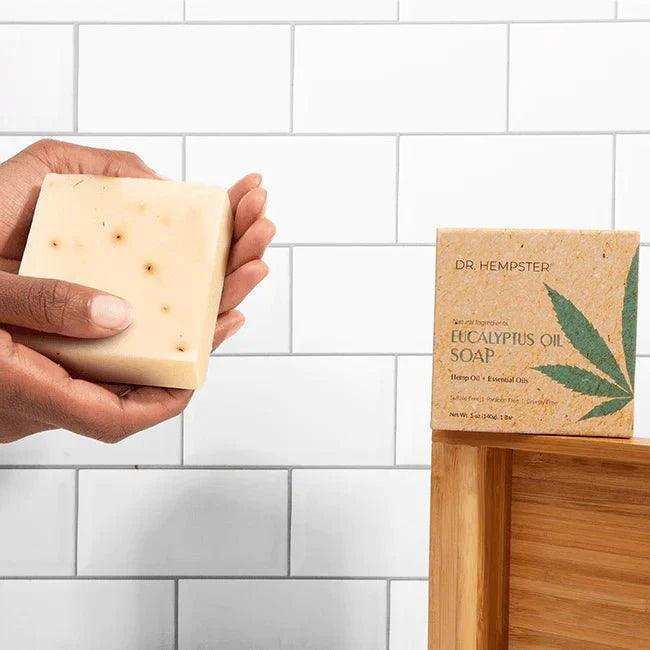 Dr. Hempster Sore Healing Hemp & Eucalyptus Soap - Shop Home Med
