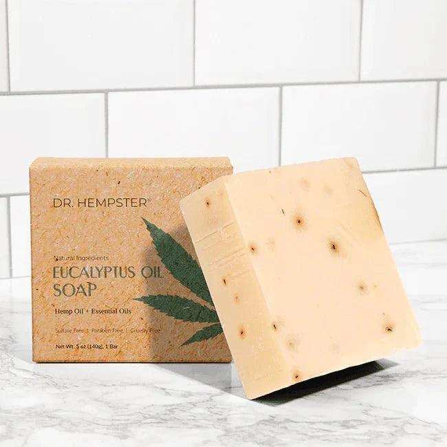 Dr. Hempster Sore Healing Hemp & Eucalyptus Soap - Shop Home Med
