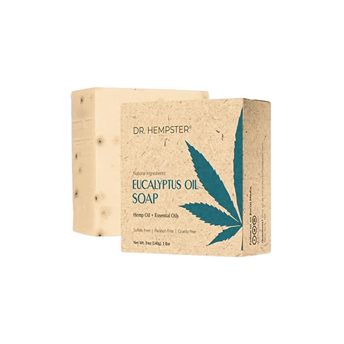Dr. Hempster Sore Healing Hemp & Eucalyptus Soap - Shop Home Med